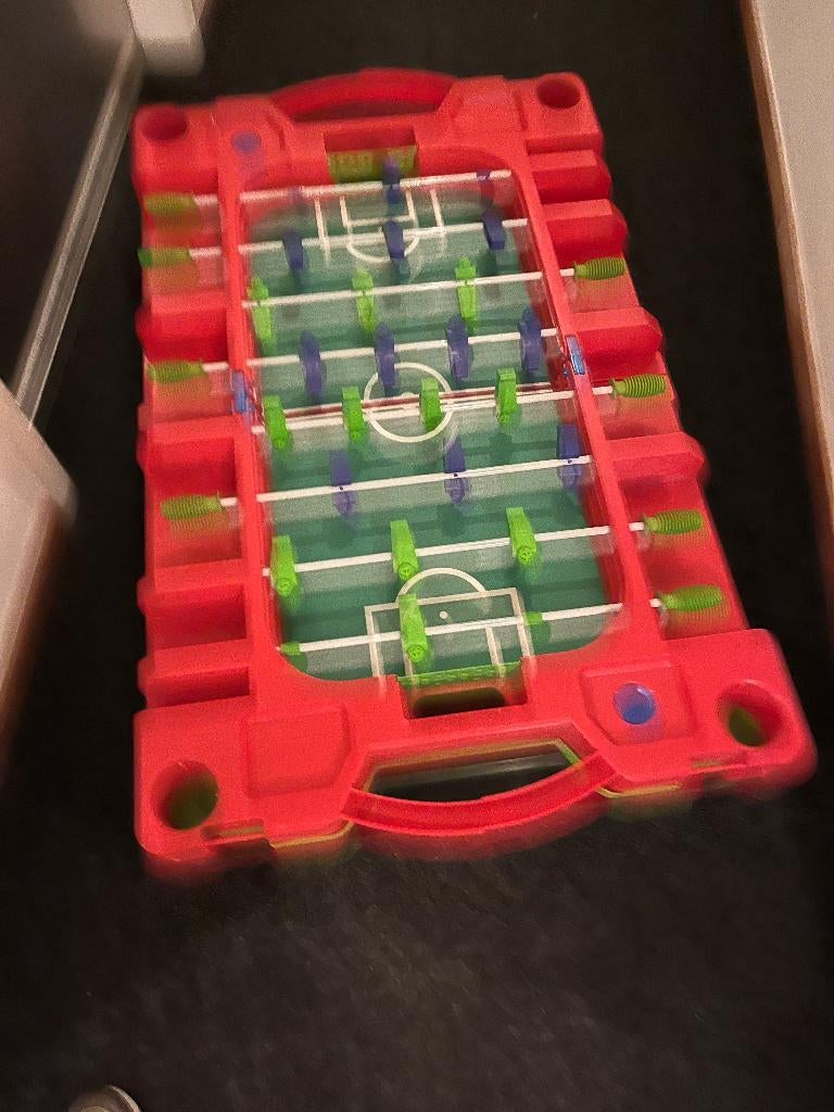 Speeltafel tafelvoetbal en biljart, Ophalen, Gebruikt