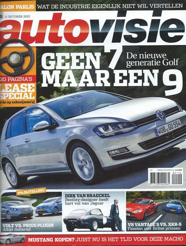 Autovisie 21 2012 :Chevrolet Volt LTZ - Toyota Prius Plug-in, Boeken, Auto's | Folders en Tijdschriften, Gelezen, Algemeen, Ophalen of Verzenden
