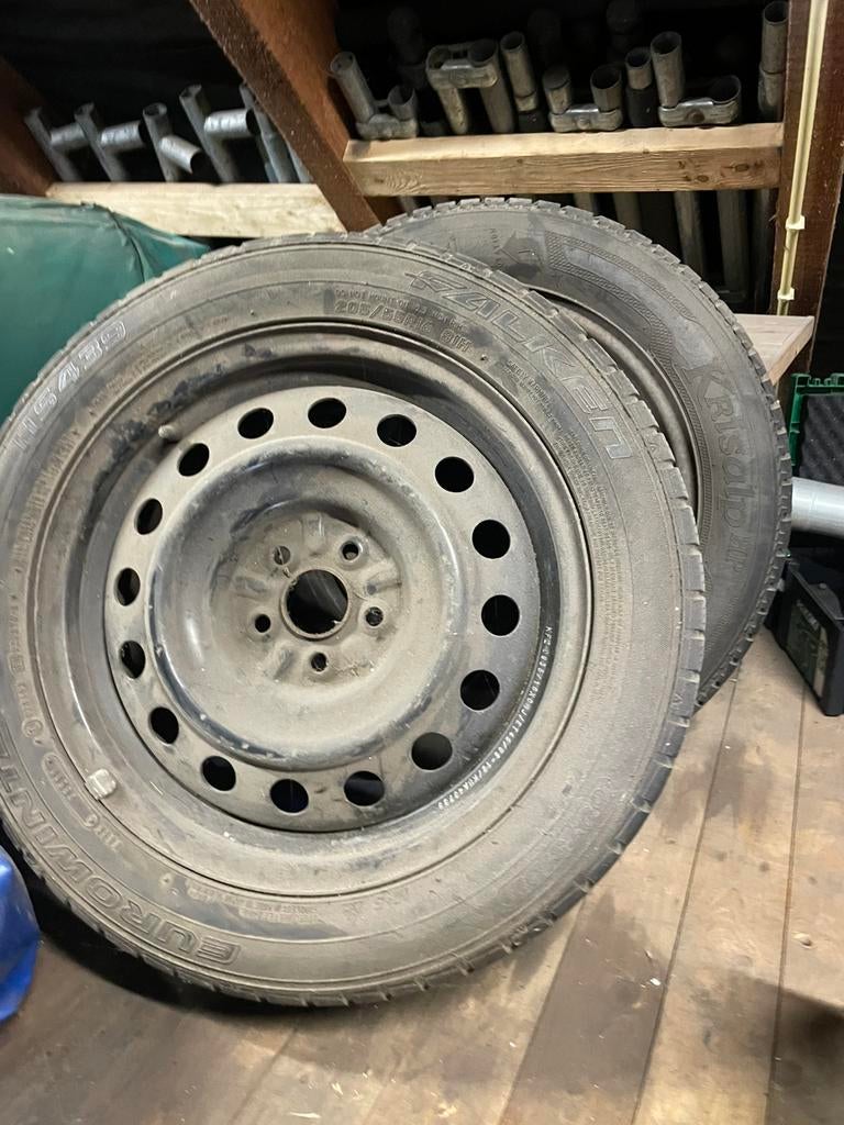Banden incl velgen, polo, avensis, Ophalen of Verzenden, 16 inch, Zomerbanden, Band(en)