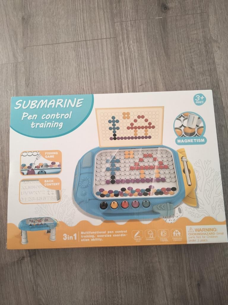 Submarine magnetisch tekenspeelbord, Ophalen
