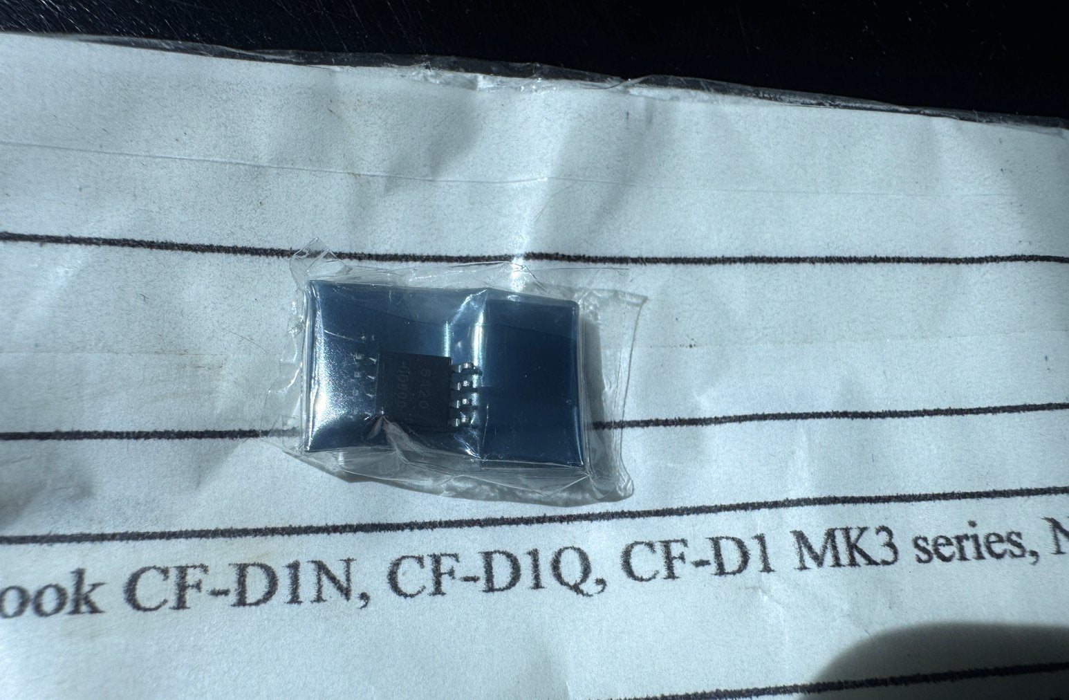 Panasonic Bios Chip Zonder Password! CF-D1 mk3 series, Ophalen of Verzenden, Nieuw