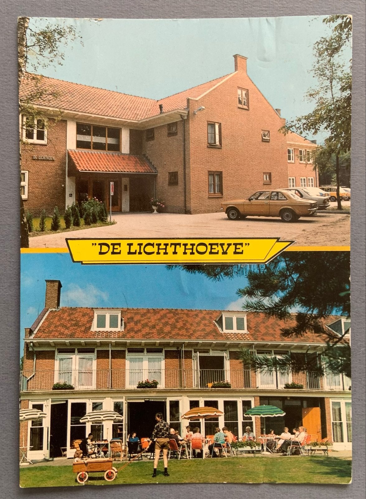 Vakantie Centrum De Lichthoeve Garderen, Verzenden, 1960 tot 1980, Gelopen, Gelderland