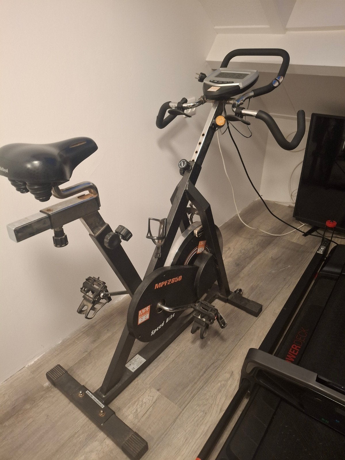 MPF2850 Speed Bike - Hometrainer, Ophalen, Gebruikt, Metaal, Benen