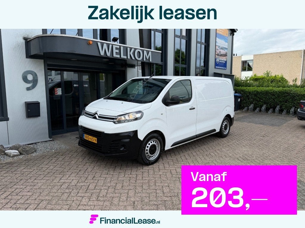 Peugeot Expert 1.5 BlueHDi L2 Lang 3-pers, 102PK airco, Crui, Voorwielaandrijving, Dealer onderhouden, 15 km/l, Gebruikt