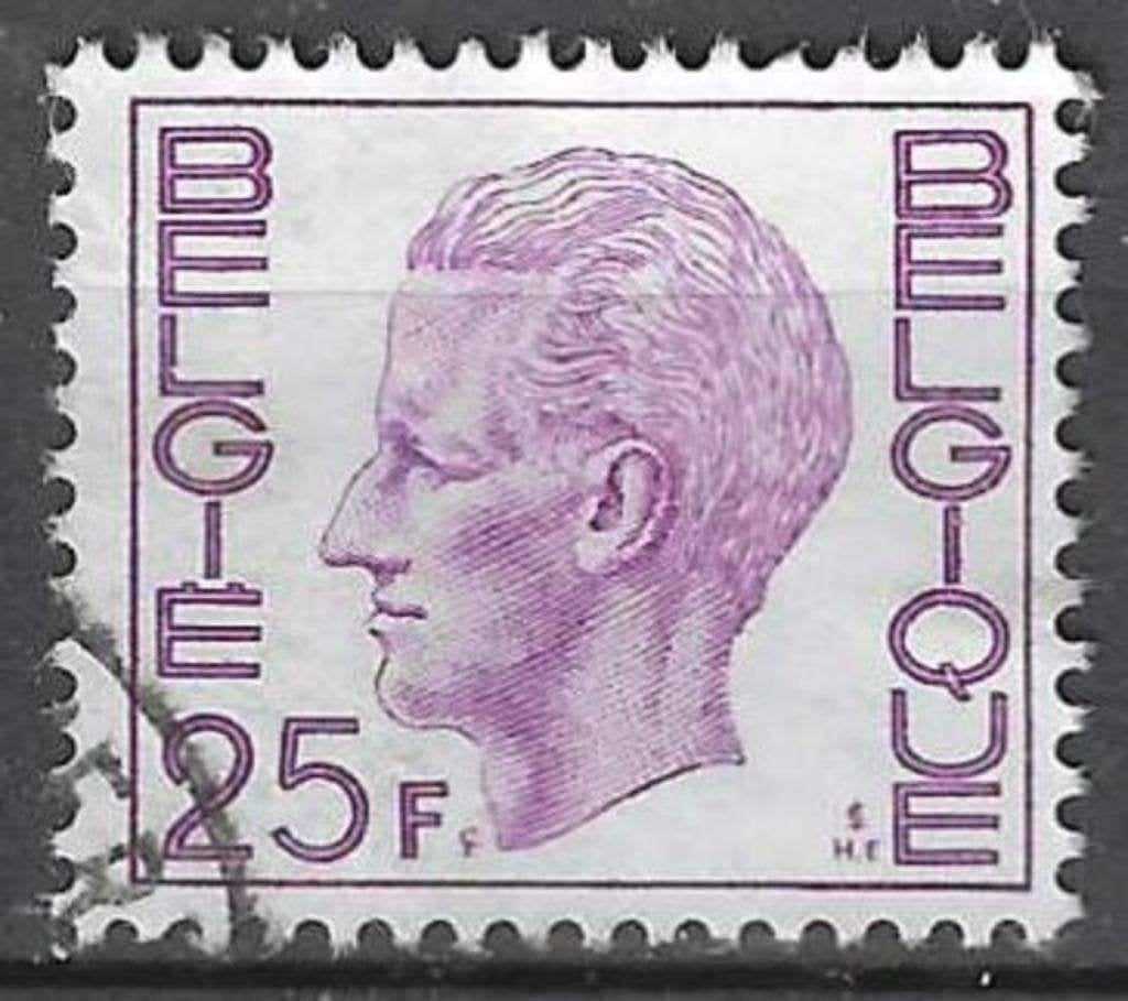 Belgie 1975 - Yvert 1749/OBP 1748 - Koning Boudewijn (ST), Postzegels en Munten, Verzenden, Gestempeld, Koninklijk huis