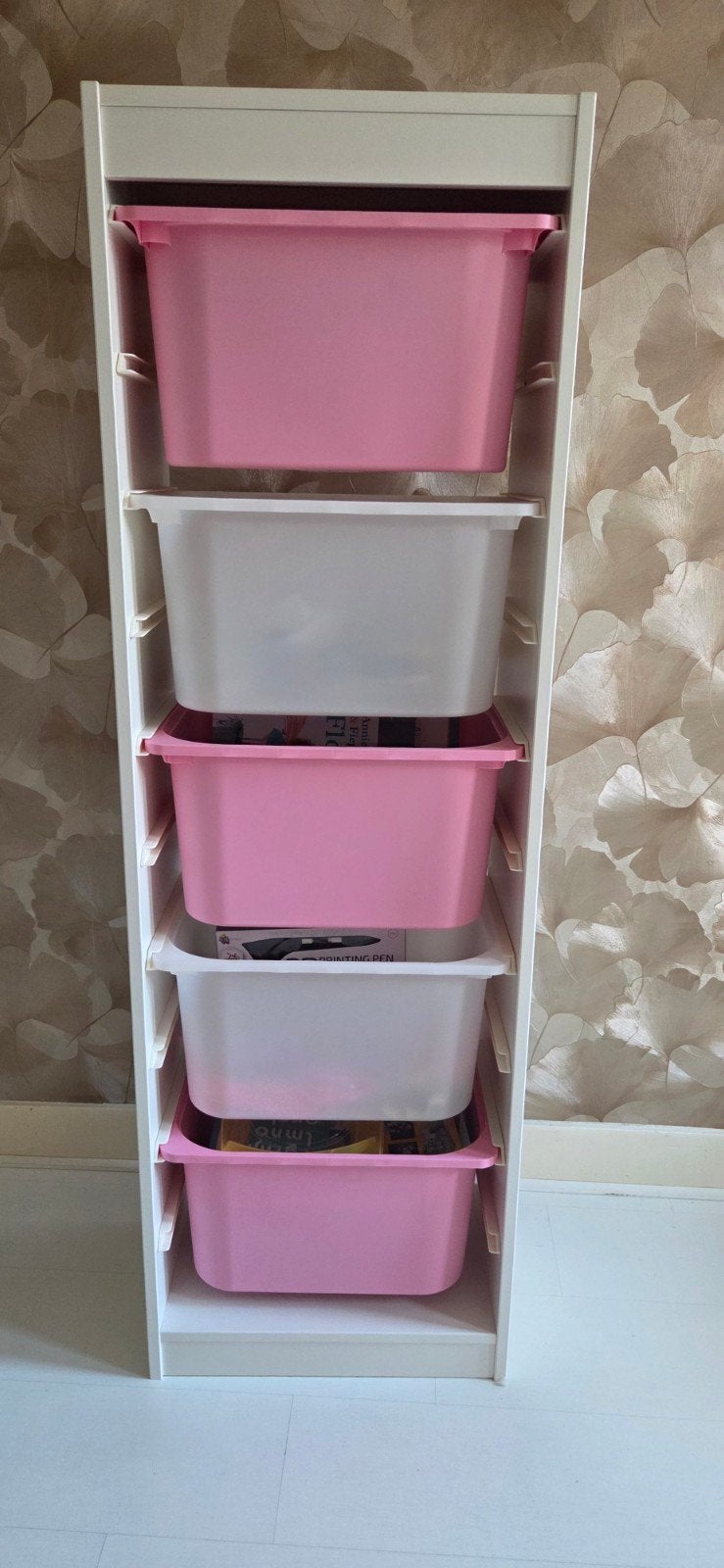 IKEA kast met lades - compleet en gedemonteerd, Ophalen, Minder dan 50 cm, Gebruikt, 5 laden of meer