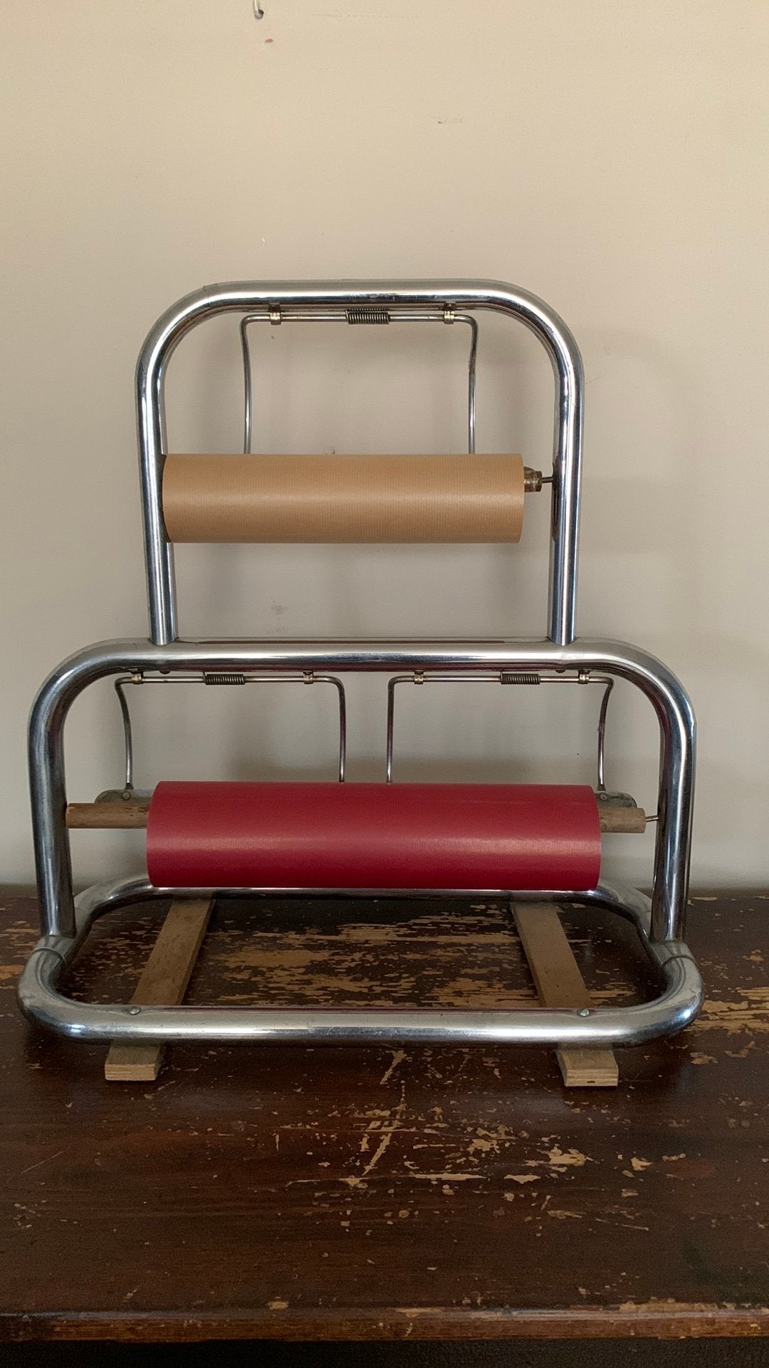 Dubbele papier rolhouder., Verzenden