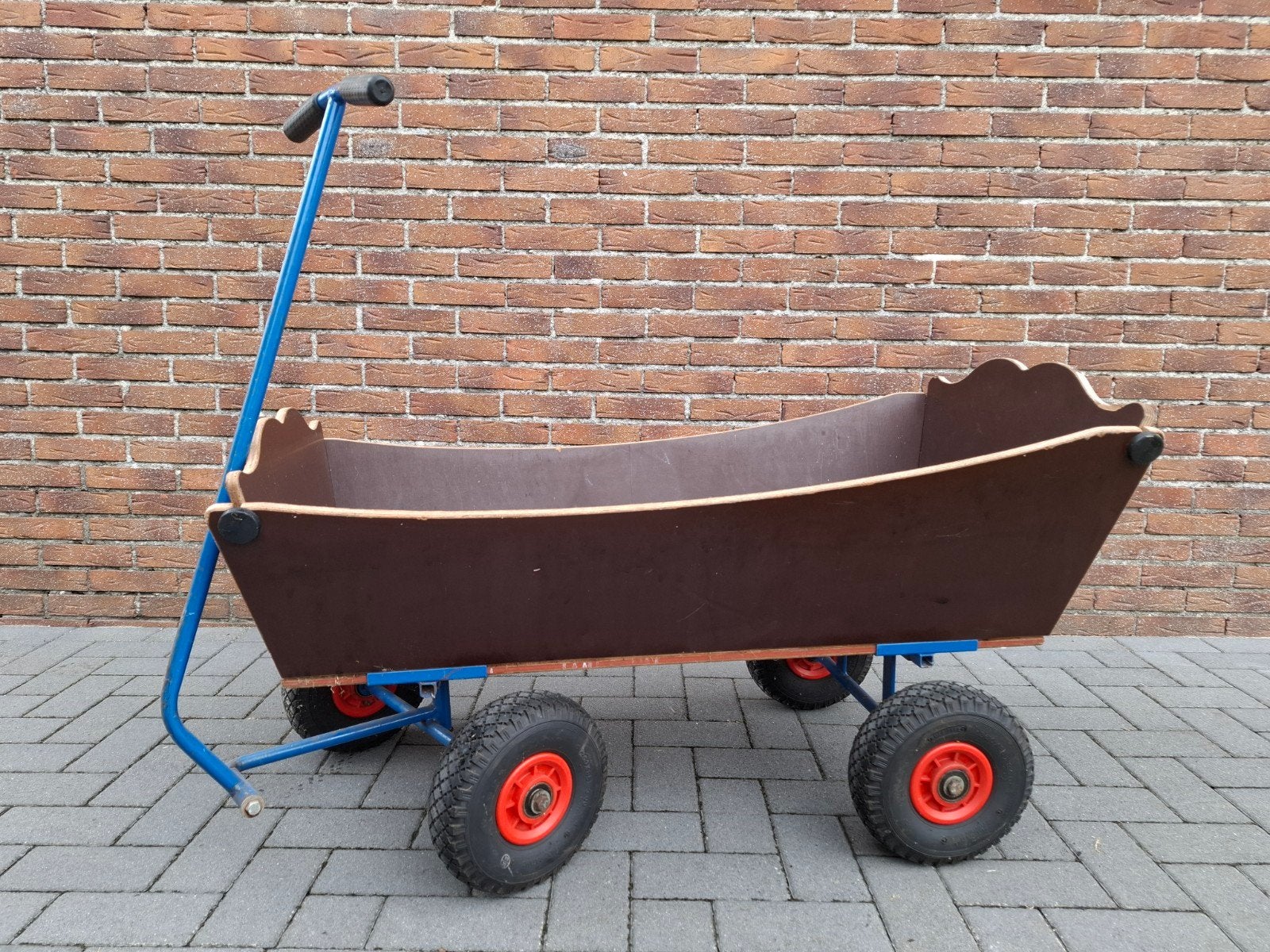 Bolderkar, Ophalen, Gebruikt