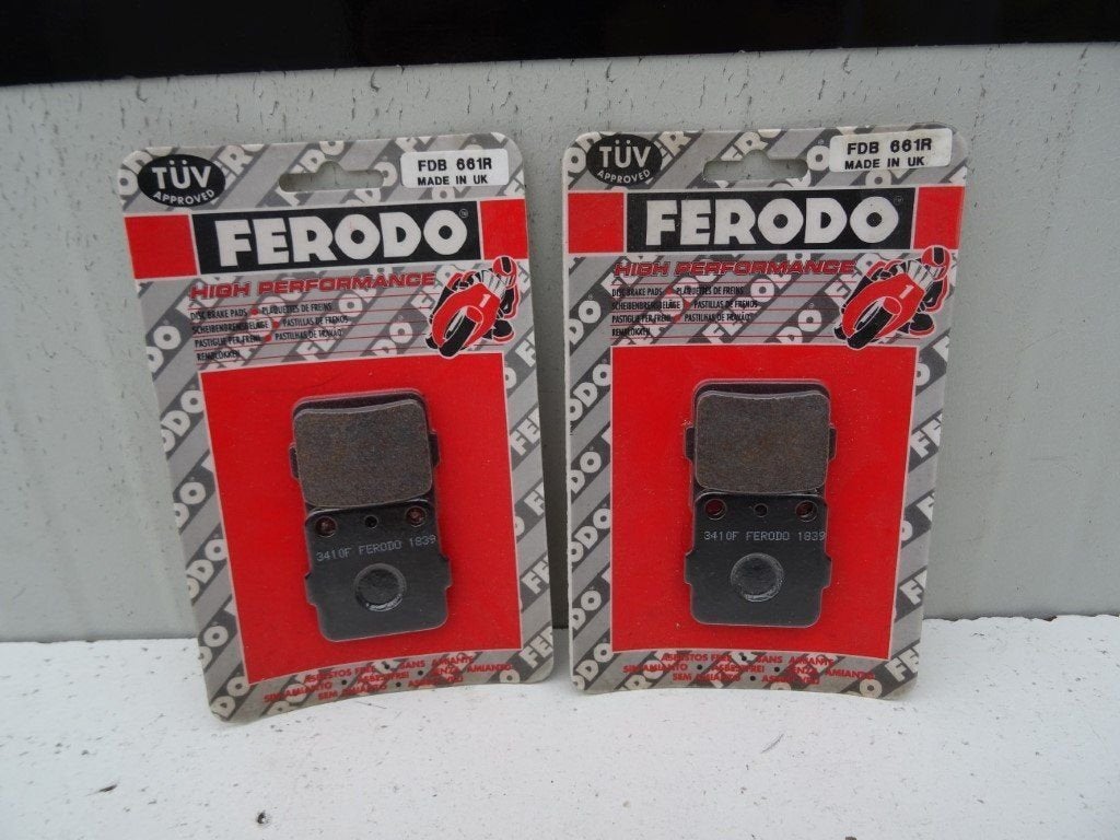 Ferodo remblokken Achterzijde Yamaha YZ Suzuki DR800 RM etc, Motoren, -, -, Nieuw, Ophalen of Verzenden