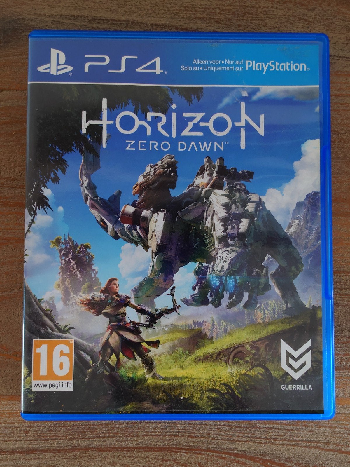 Horizon Zero Dawn PS4, Spelcomputers en Games, Games | Sony PlayStation 4, 1 speler, Ophalen of Verzenden, Zo goed als nieuw, Role Playing Game (Rpg)