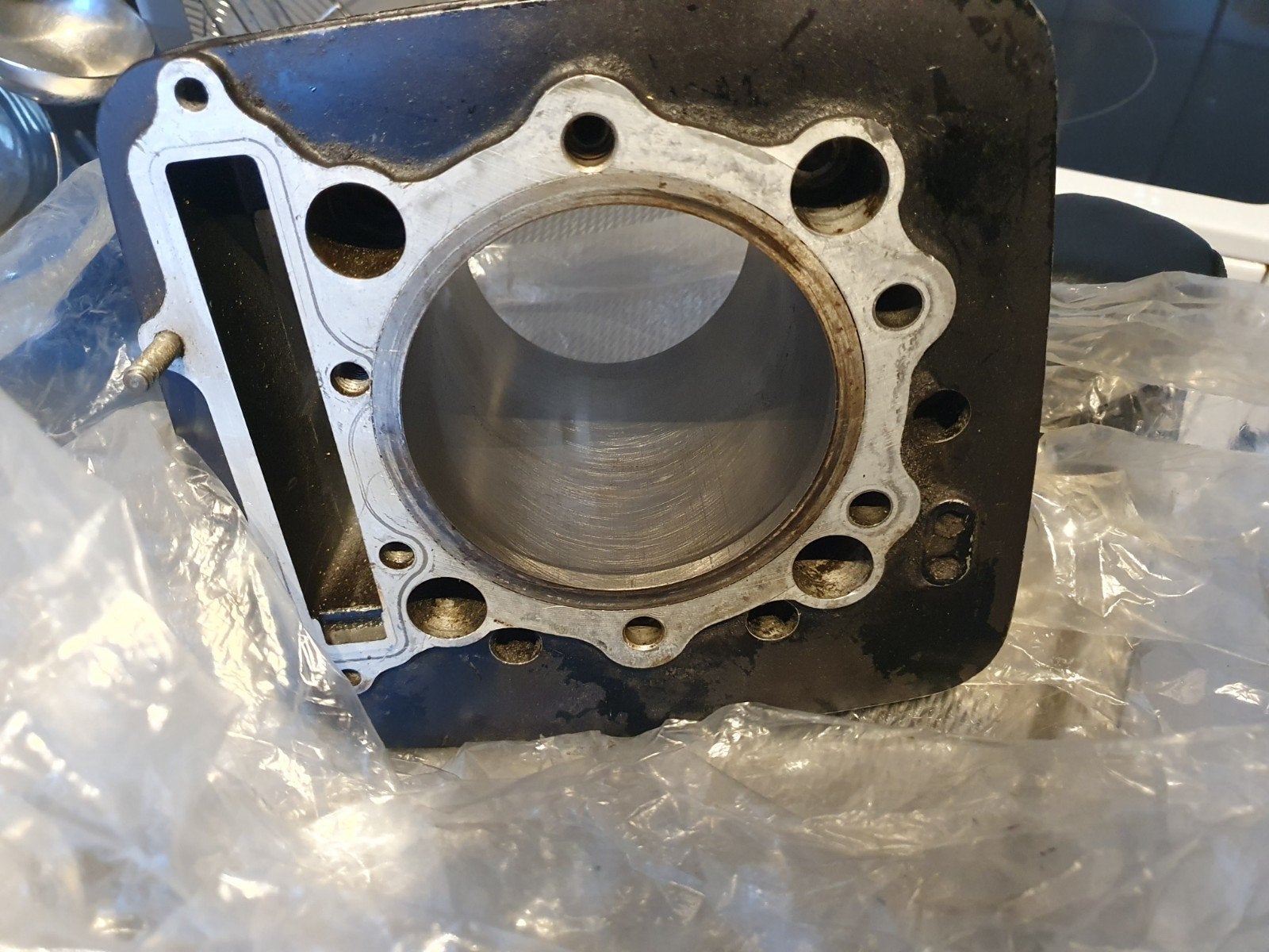 cillinder +zuiger honda xl600r, Ophalen, Gebruikt