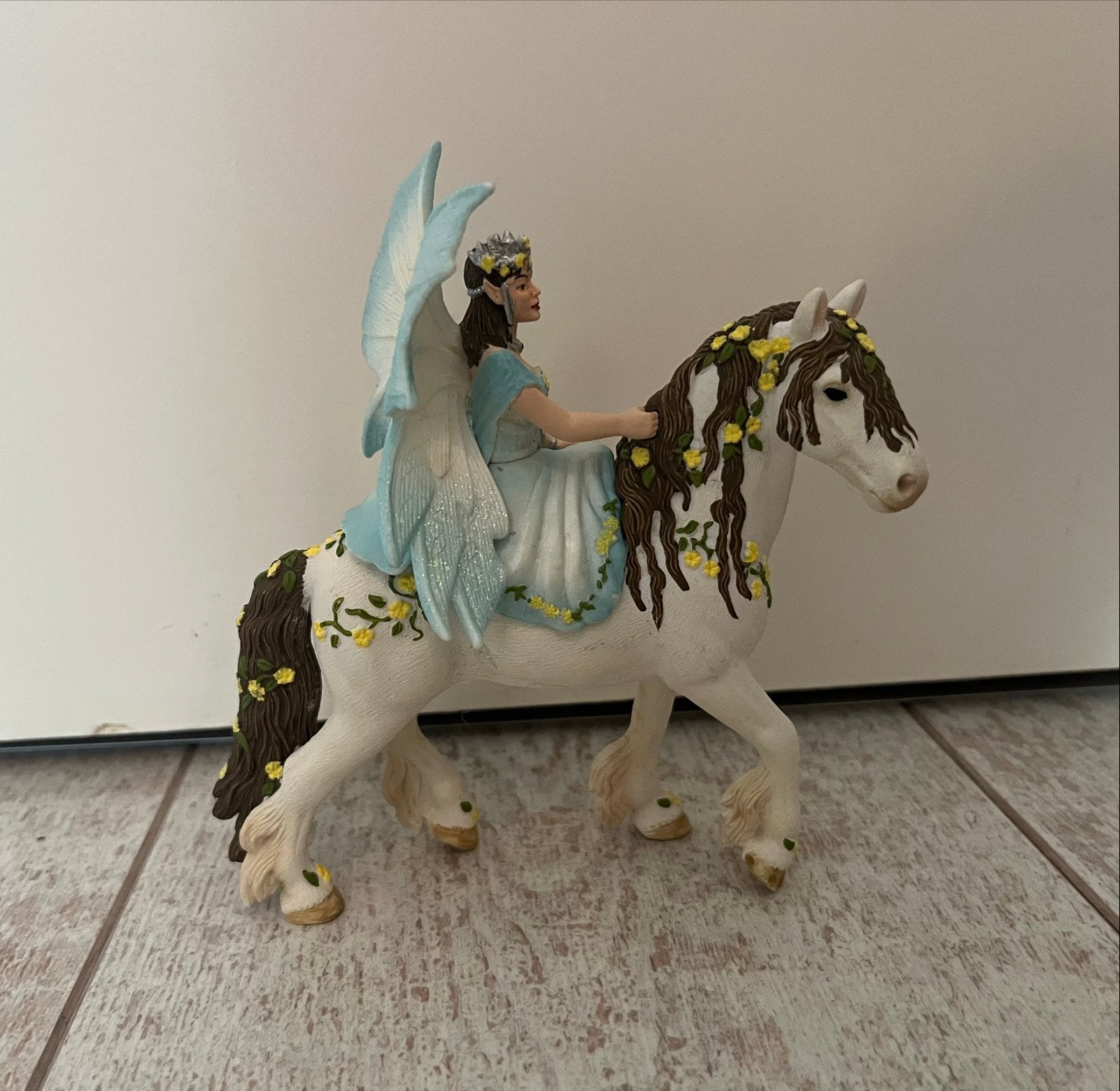 Schleich Elf met paard - in zeer goede staat, Ophalen, Zo goed als nieuw, Meisje
