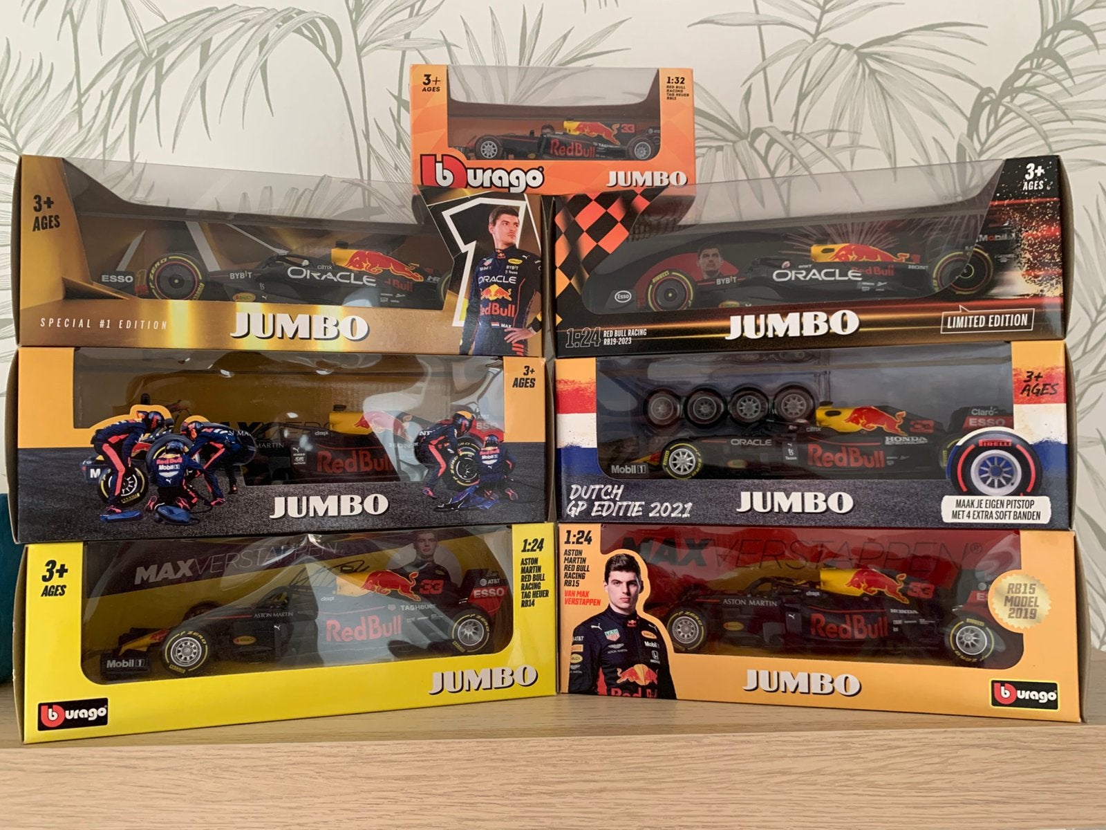 Max Verstappen Jumbo Auto’s, Ophalen of Verzenden, Zo goed als nieuw