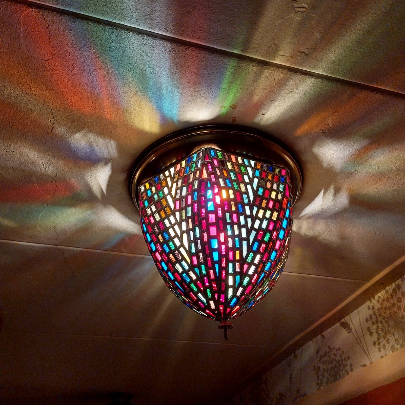 Glas in lood. Handgemaakt., Ophalen