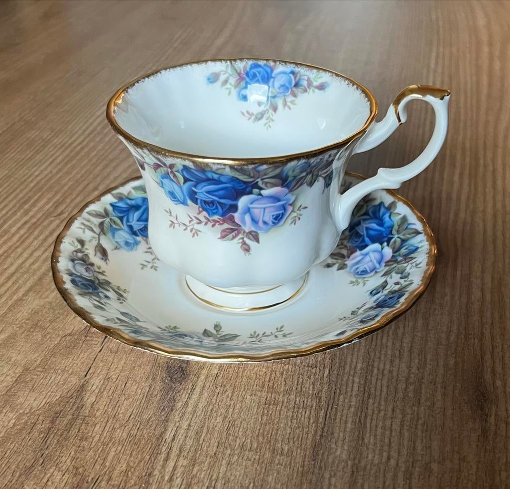 Royal Albert Moonlight Rose theekop en schotel, Ophalen of Verzenden