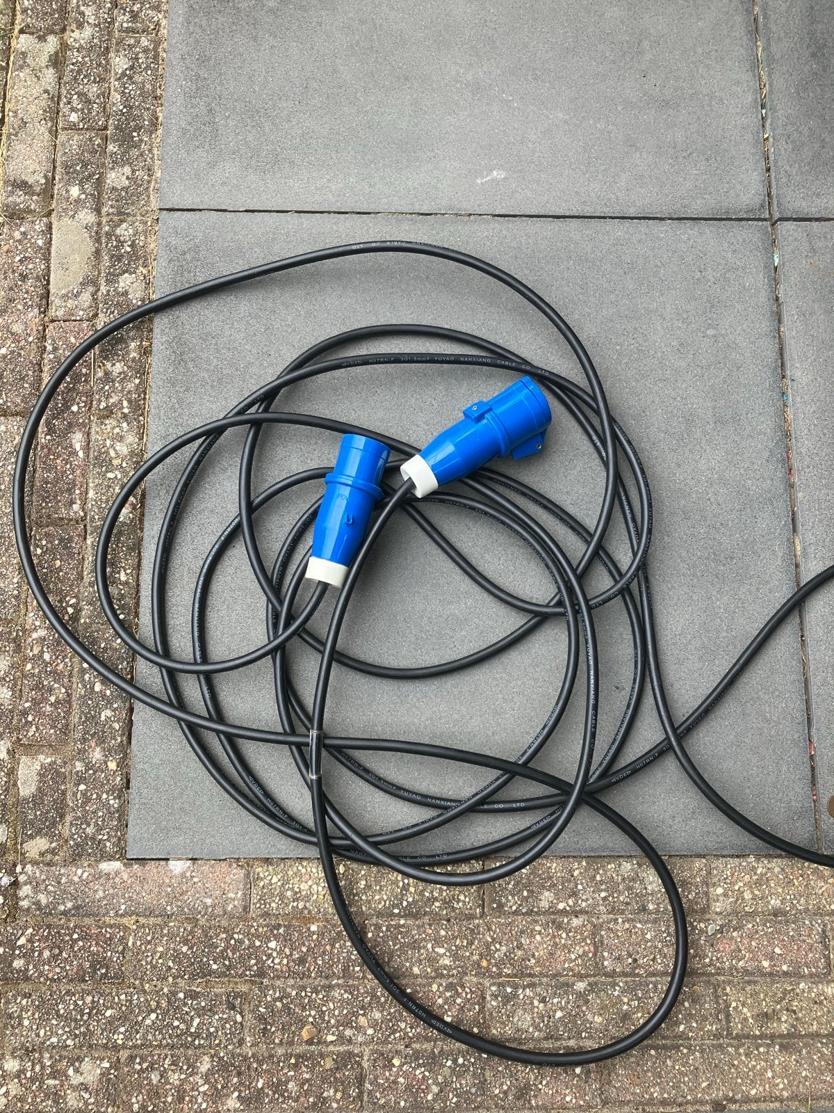 Verlengsnoer 10M CEE stekkers, Ophalen, Zo goed als nieuw, Overige merken, Kabel of Snoer