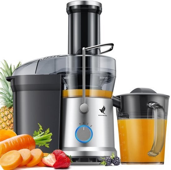 Sapcentrifuge NovaWare 1200W, Witgoed en Apparatuur, Juicers, Ophalen of Verzenden, Zo goed als nieuw, Sapcentrifuge