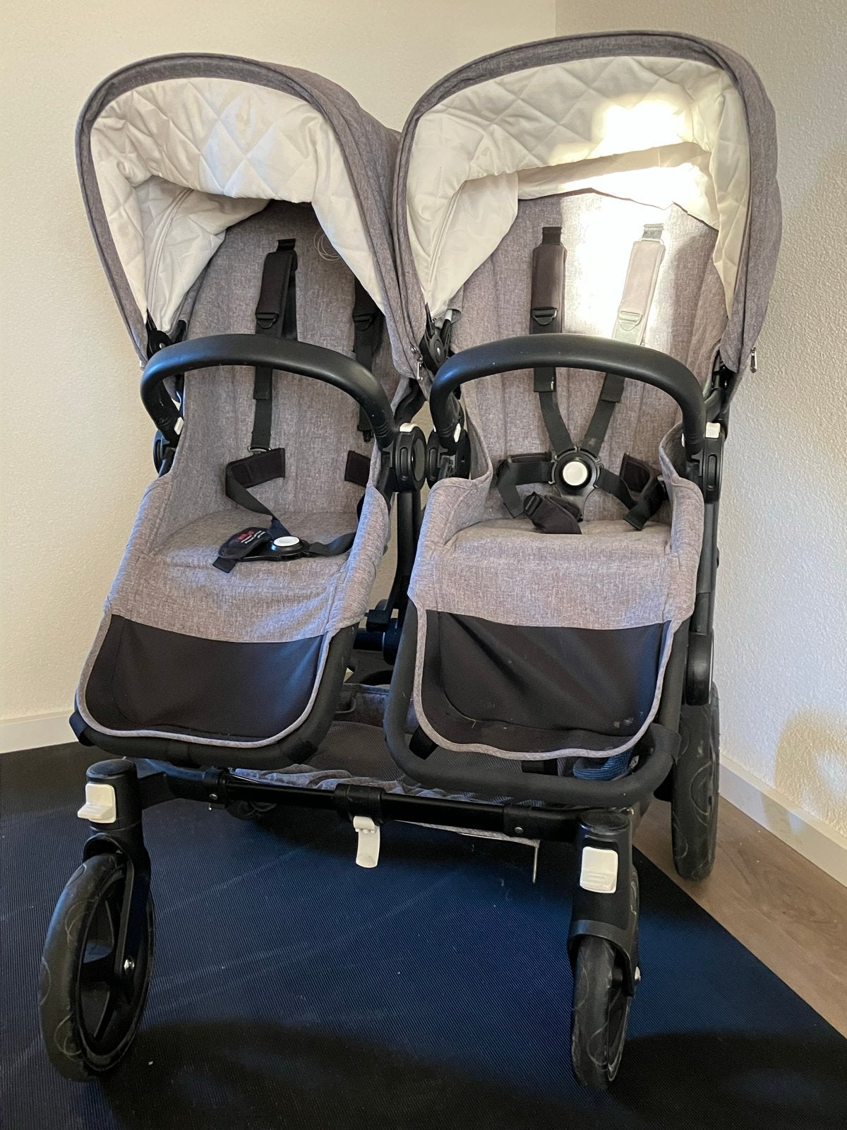 Bugaboo Donkey 2 Mono – Compleet met Accessoires, Ophalen, Gebruikt, Combiwagen, Duowagen