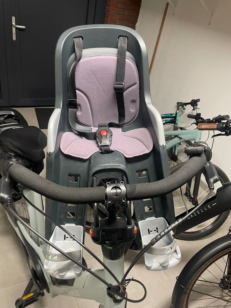 Bubbly Fietsstoel, Fietsen en Brommers, Fietsaccessoires | Fietsstoeltjes, Ophalen, 0 t/m 18 kg, Voorzitje, Polisport Bubbly