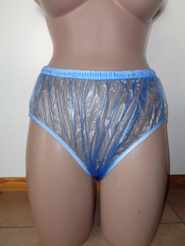 pvc slipje (kan ook voor de heren), Verzenden, Blauw, Slip