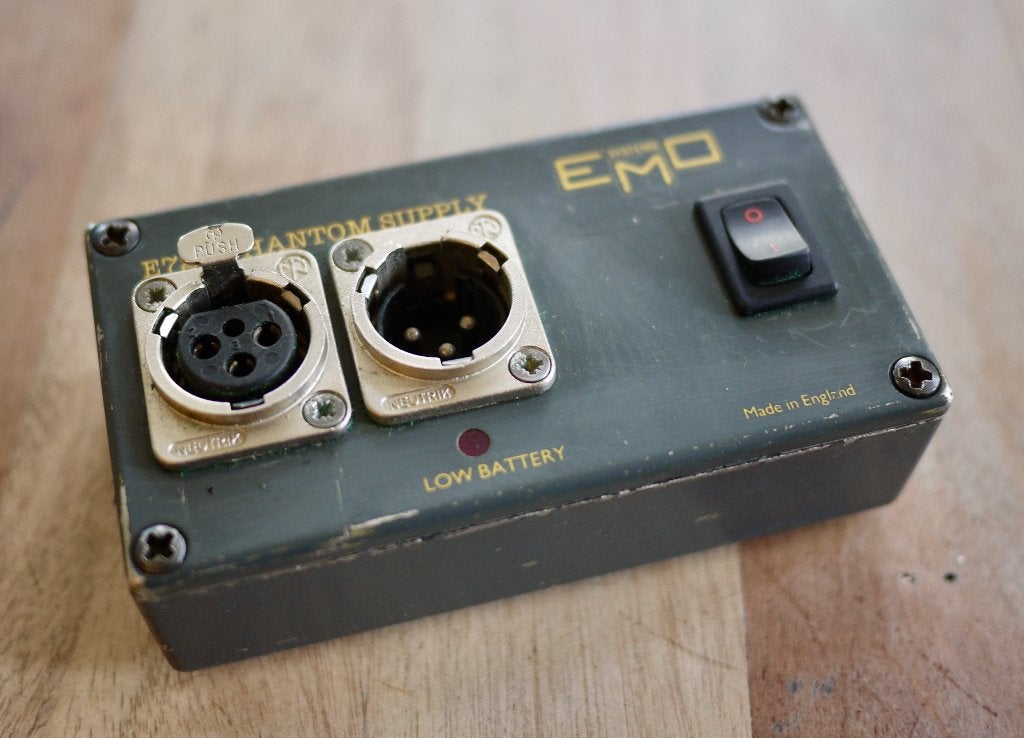 EMO 48 V phantom voeding op batterij, Ophalen of Verzenden