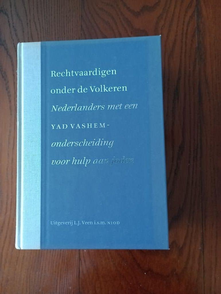 Rechtvaardigen Nederlanders Yad Vashem-onderscheiding joden, Tweede Wereldoorlog, Ophalen of Verzenden, Zo goed als nieuw, Meerdere auteurs