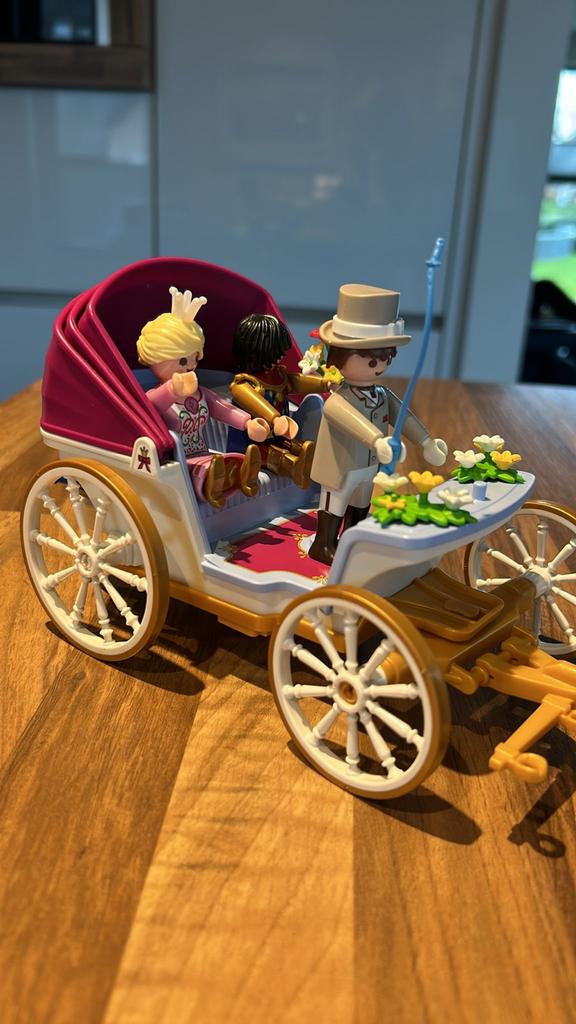 Playmobil prinsessenkoets 70449, Ophalen of Verzenden, Gebruikt, Meisje