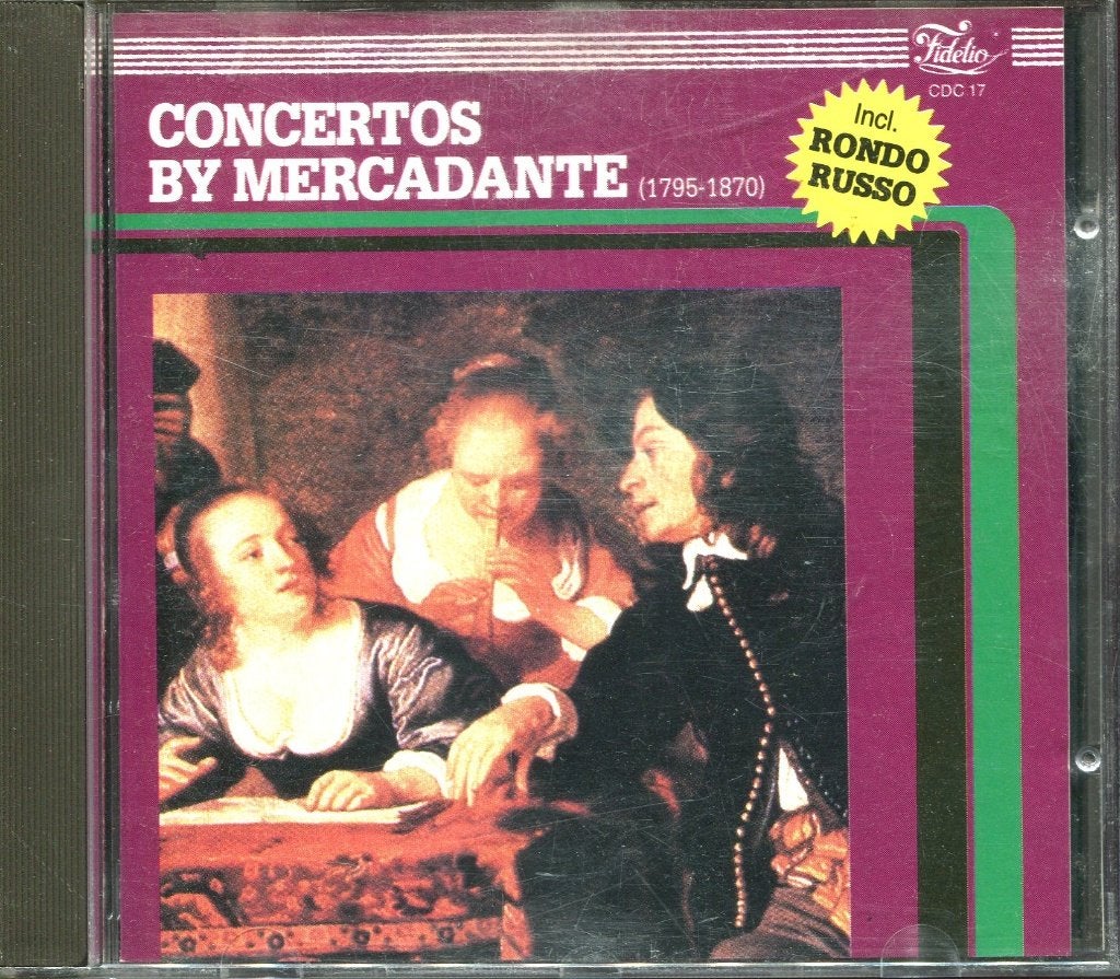 Concertos by Saverio Mercadante incl. Rondo Russo, Ophalen of Verzenden, Classicisme, Zo goed als nieuw, Overige typen