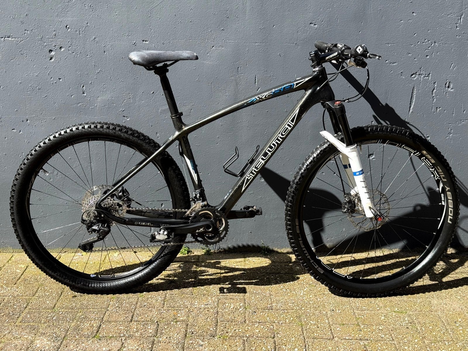 Telutci XC9B Carbon Mountainbike Fiets MTB ATB Hardtail, Fietsen en Brommers, Hardtail, Heren, Zo goed als nieuw, Schijfrem