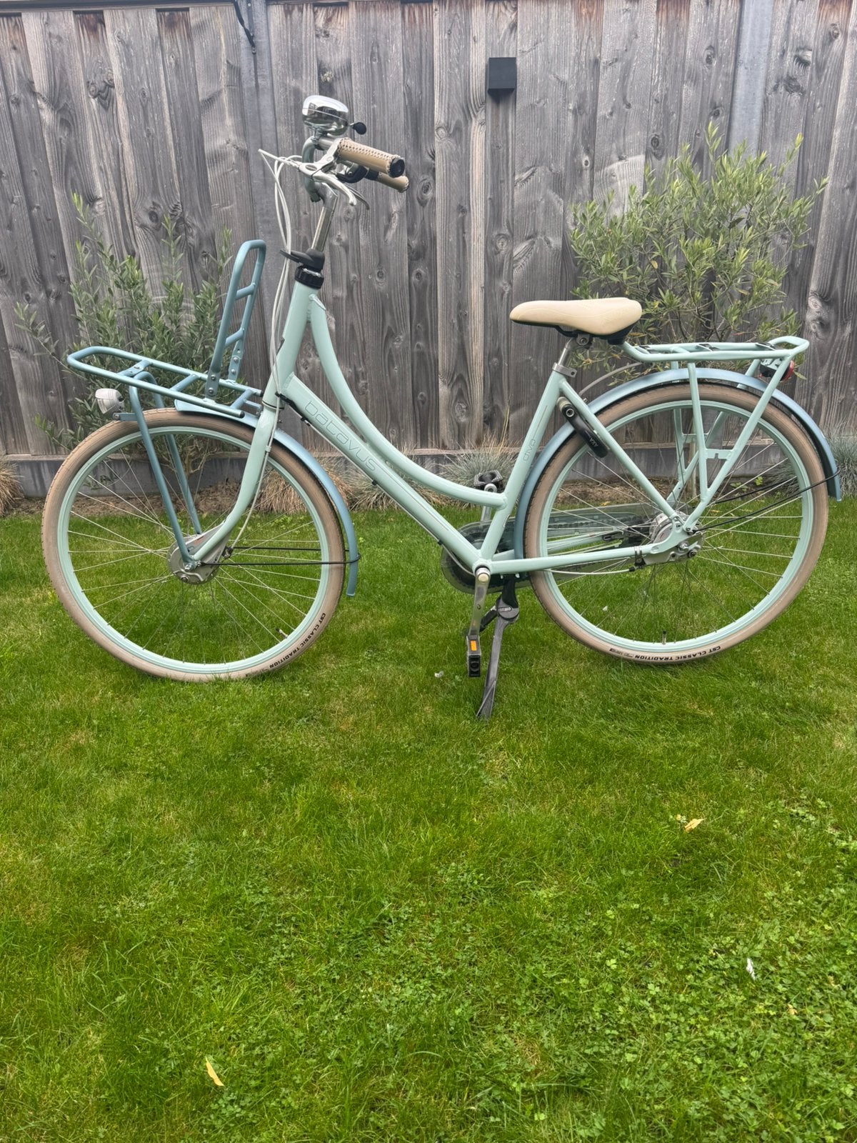 Mooie lichtblauwe Batavus Diva, 56 cm of meer, Ophalen of Verzenden, Gebruikt, Versnellingen