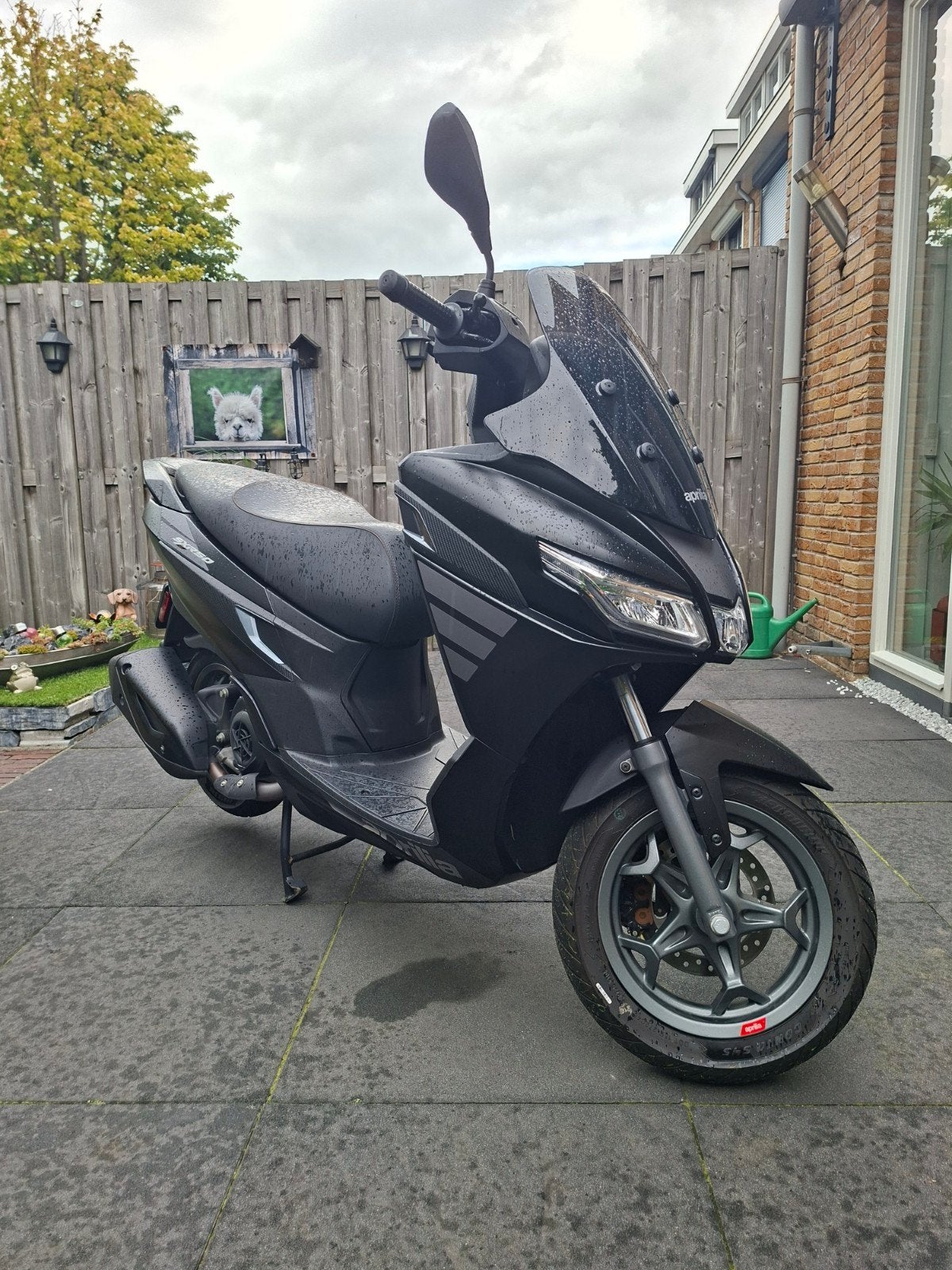 Aprilia SXR 50 Sport - Zo goed als nieuw, mat-zwart, Ophalen, Zo goed als nieuw, Overige typen