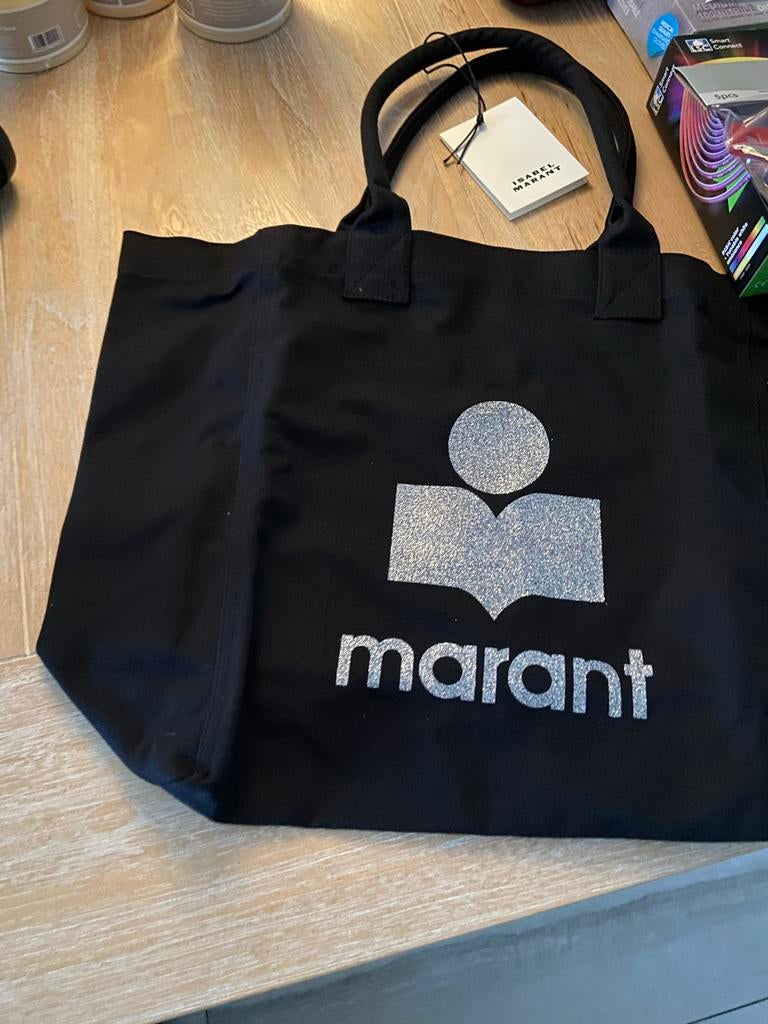 Isabel Marant Yenki tas, Sieraden, Tassen en Uiterlijk, Tassen | Damestassen, Verzenden, Nieuw, Zwart, Shopper