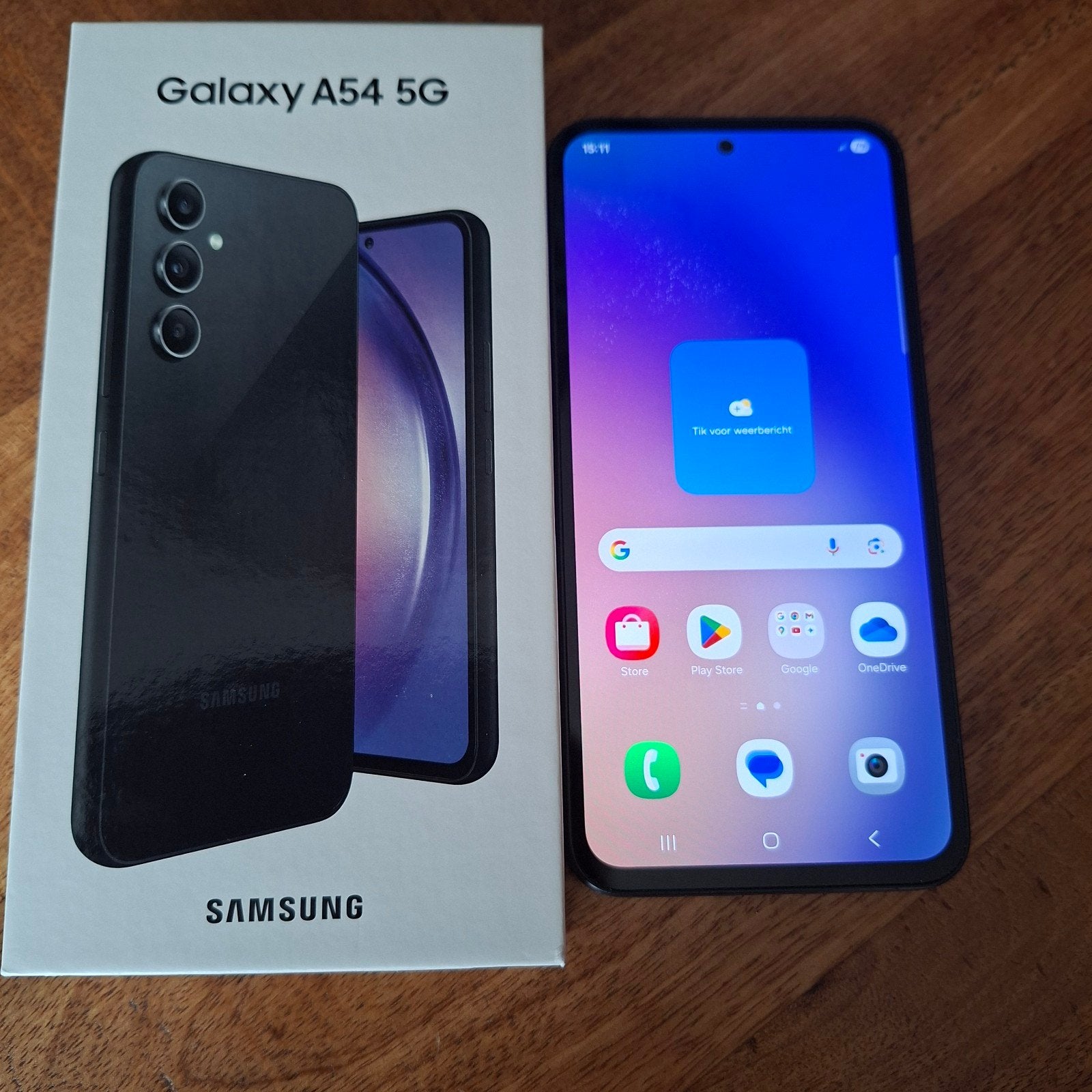 Samsung Galaxy A54 5G 128GB Graphite, Ophalen, Zwart, Zo goed als nieuw, 128 GB