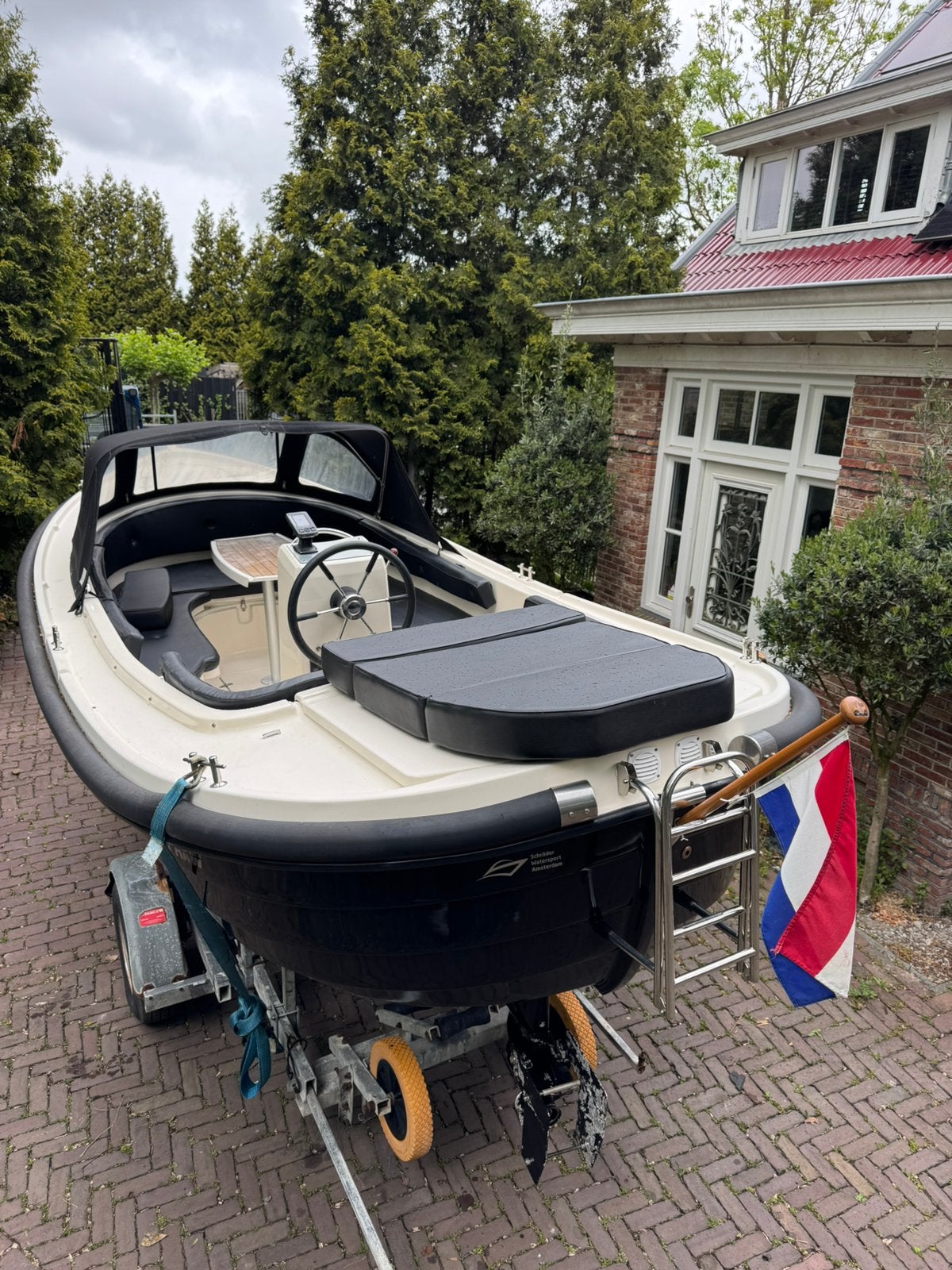 Corsiva 560 RAW + 20pk Mercury ZEER NETJES ‘Nieuwe buiskap’, Bilgepomp, Elektrisch, Ophalen of Verzenden, Zo goed als nieuw