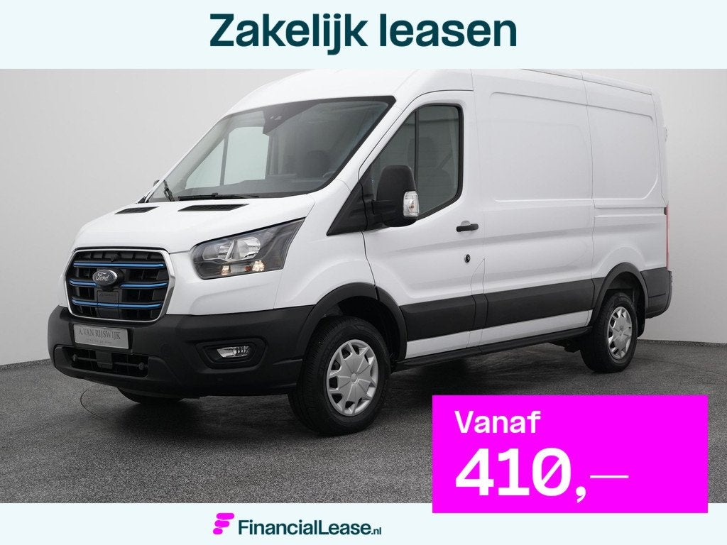 Ford E-Transit 350 L2H2 Trend 68 kWh | CAMERA | CARPLAY | ST, Automaat, Gebruikt, Zwart, Met garantie (alle)