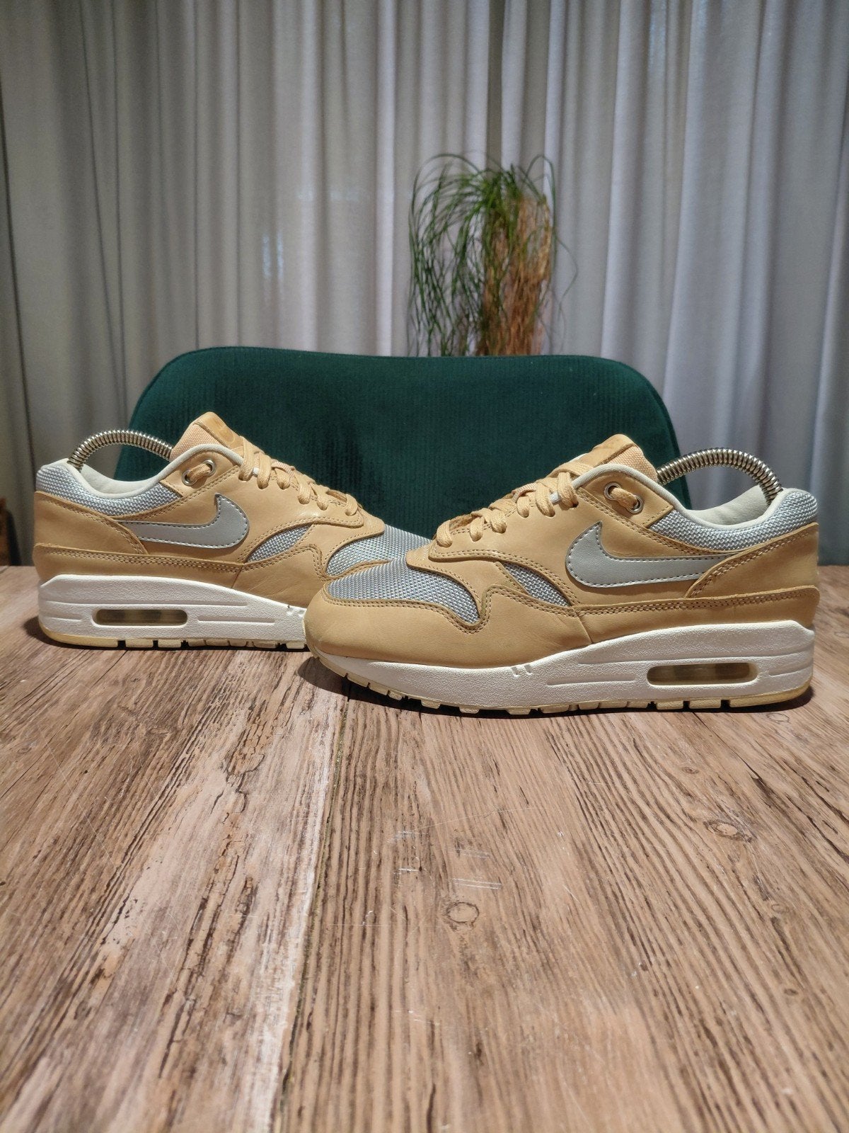 Nike Air Max 1 Premium 'Vachetta Tan' Size 36,5, Beige, Nike, Ophalen of Verzenden, Sneakers of Gympen