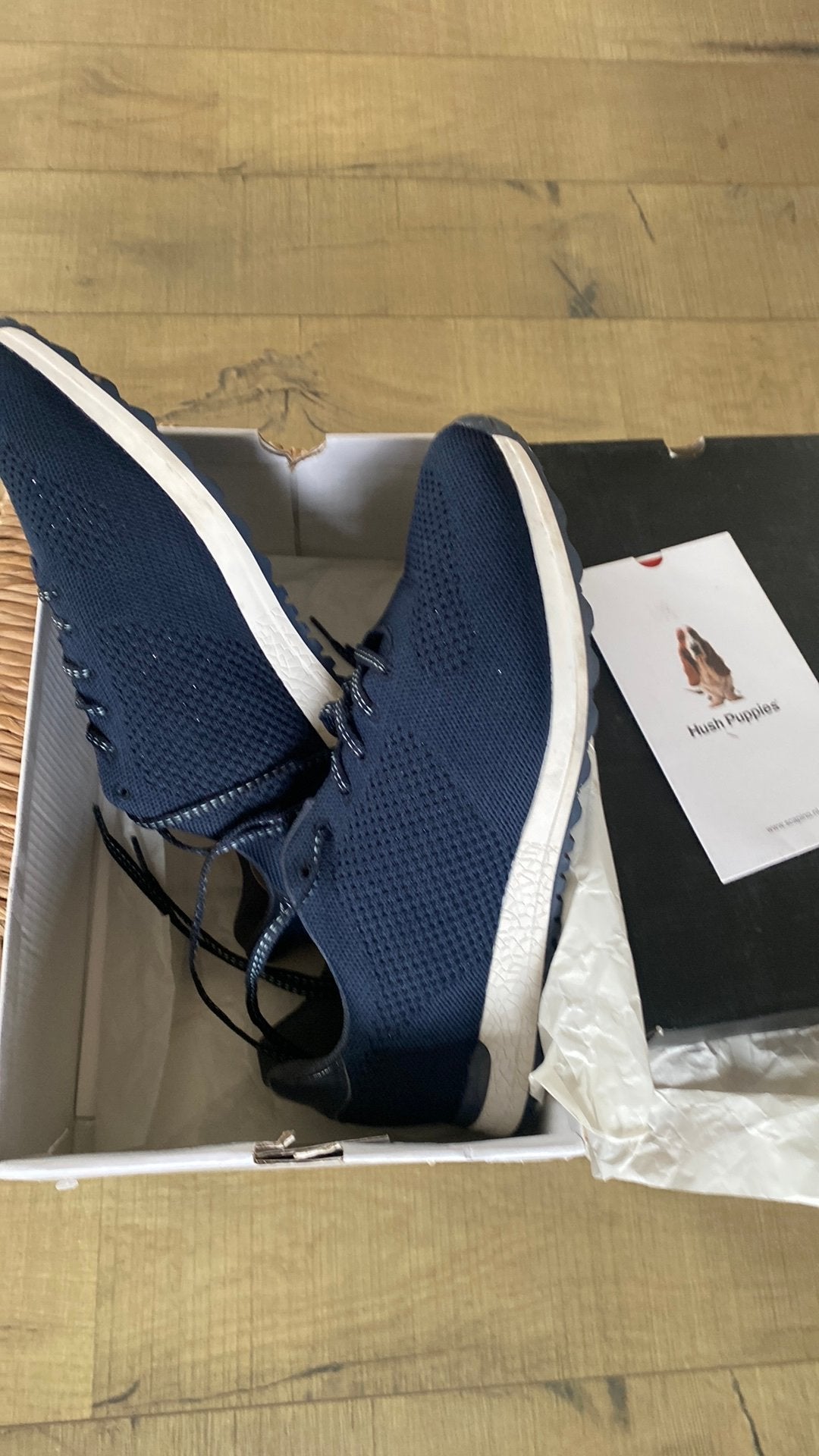 Nieuwe Hush puppiies 43, Ophalen, Nieuw, Zwart, Sneakers of Gympen