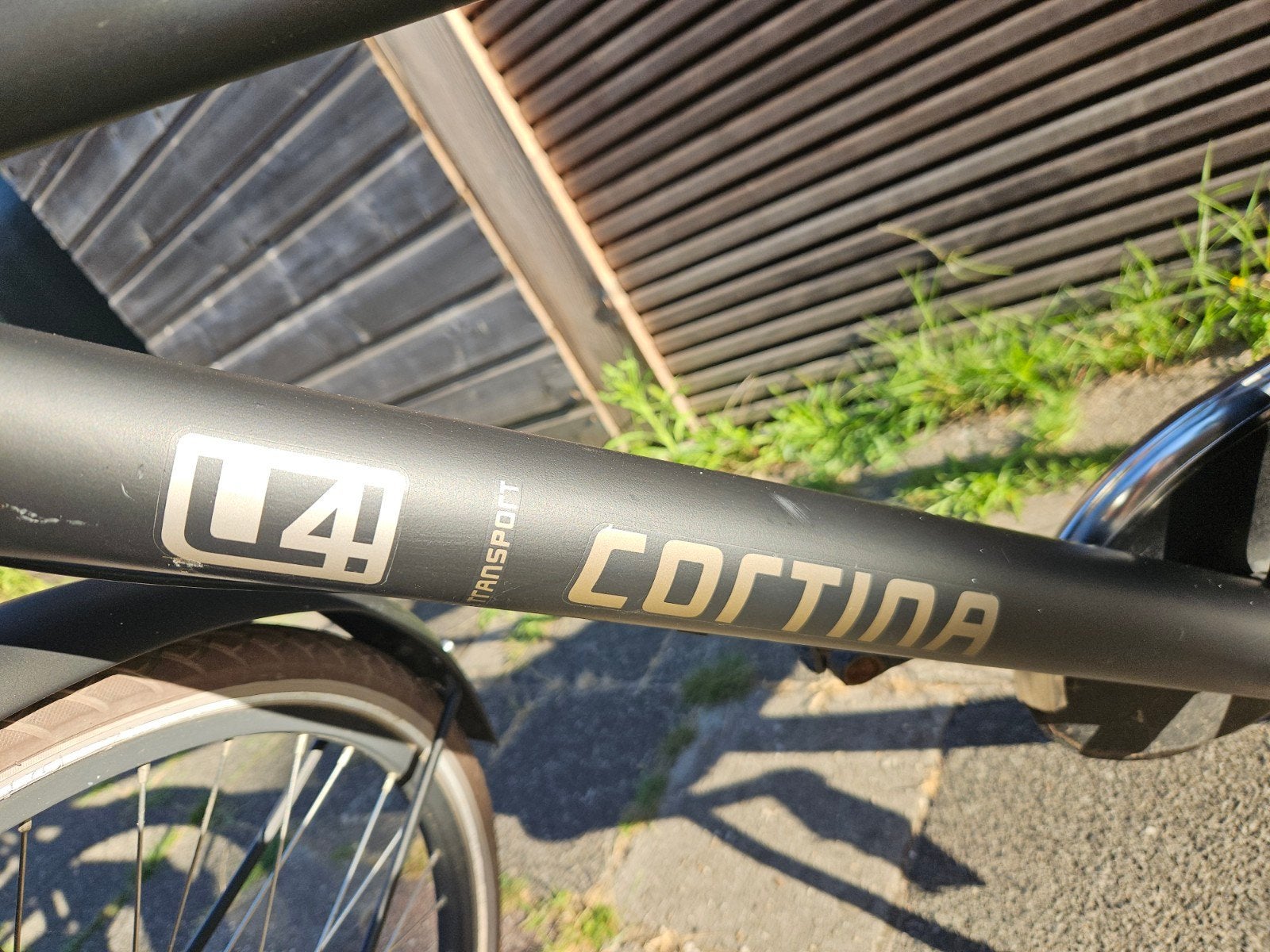 Cortina U4 Transportfiets framemaat 46cm, Terugtraprem, Gebruikt, Versnellingen, Minder dan 47 cm