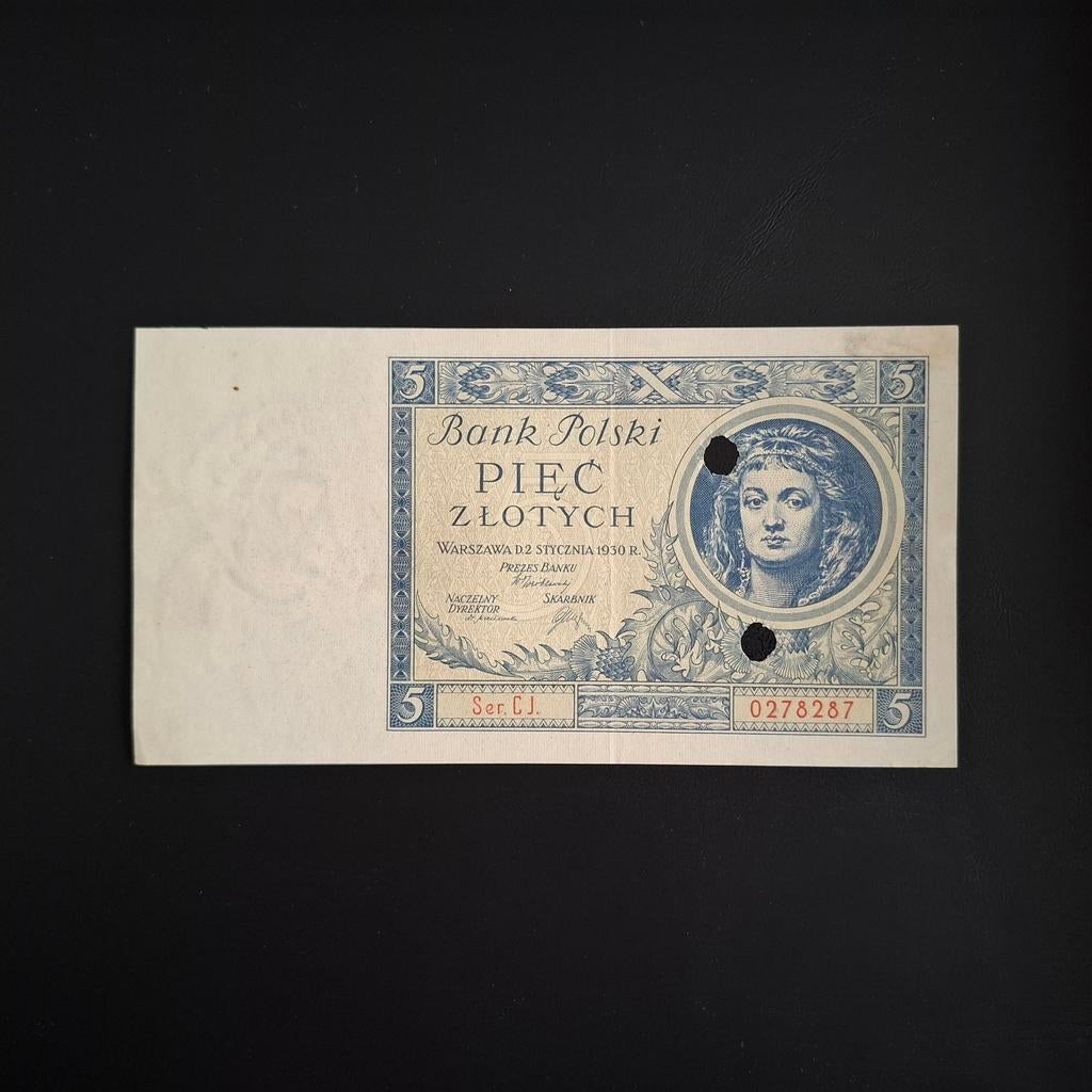 5 zloty Polen #036, Postzegels en Munten, Bankbiljetten | Europa | Niet-Eurobiljetten, Verzenden, Polen, Los biljet