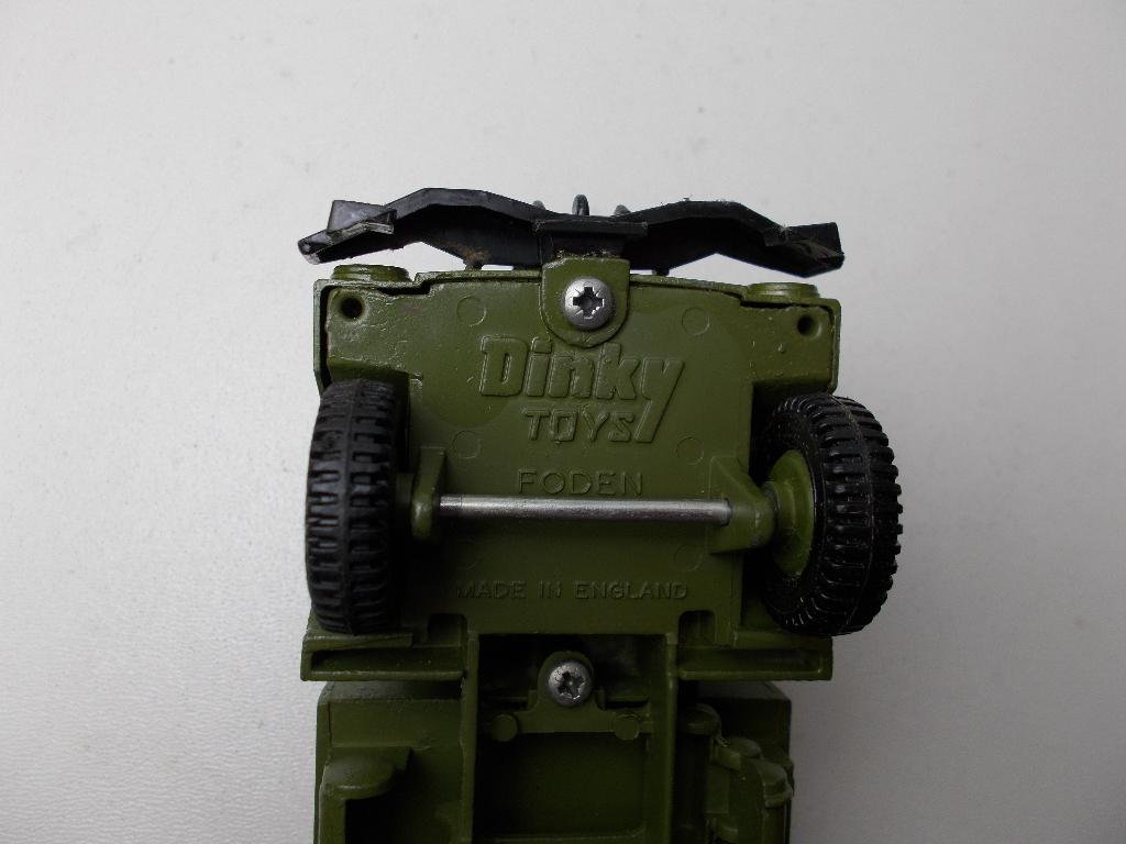 1976 Dinky Toys 668. FODEN ARMY TRUCK. (Opknapper.), Ophalen of Verzenden, Gebruikt, Bus of Vrachtwagen, Dinky Toys