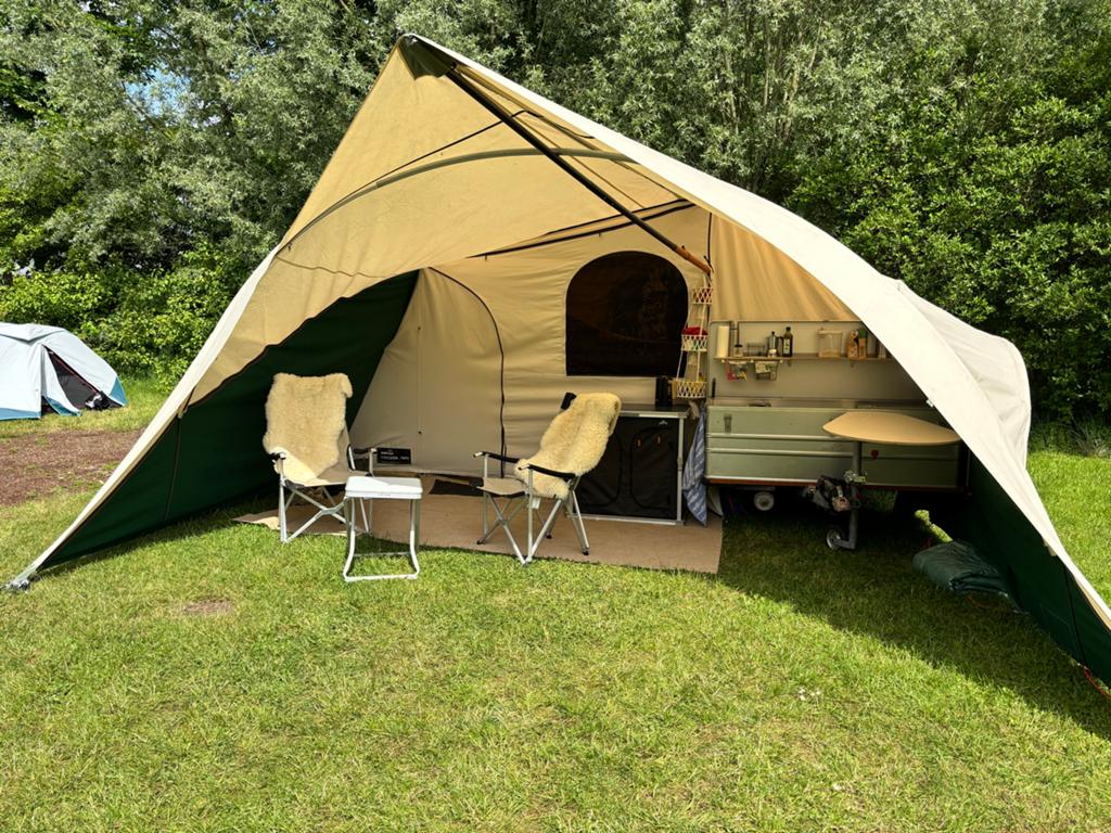 Holtkamper Cocoon Aero 2014 - Compleet en goed onderhouden, Caravans en Kamperen, Ophalen, Beige, Tot en met 3, Aanwezig