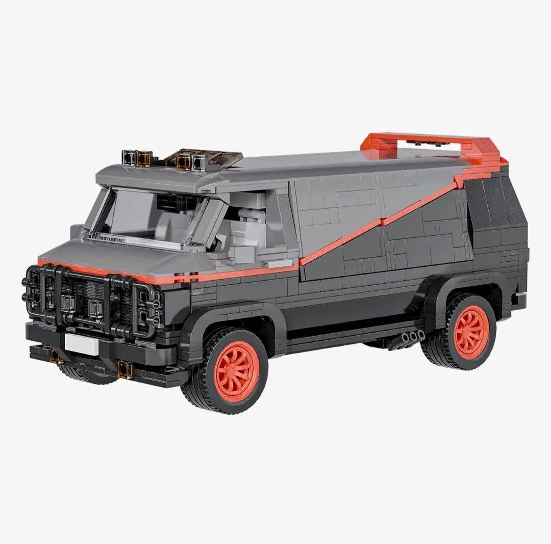 BlueBrixx American Van A-Team - Nieuw in doos, Ophalen of Verzenden, Nieuw, Overige merken