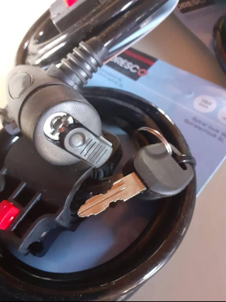 Partij Kabelsloten Fietsslot Kabelslot Spiraalslot à € 2,50, Ophalen