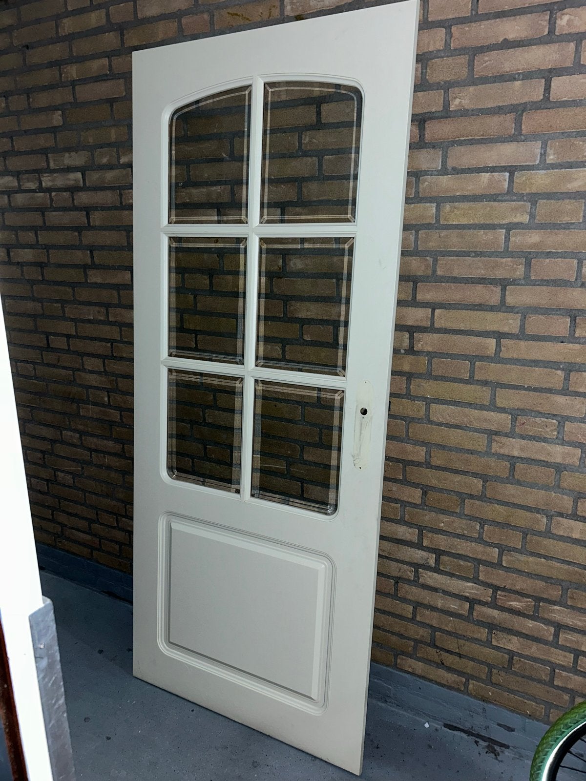 Witte deur, Ophalen, Gebruikt, 80 tot 100 cm, Binnendeur
