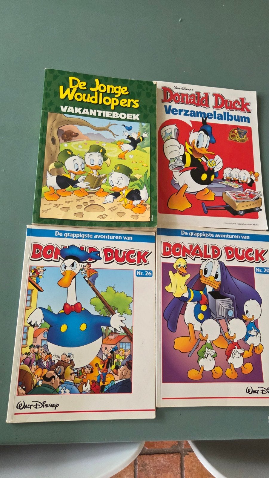 Donald Duck boeken + Jonge Woudlopers Vakantieboek, Boeken, Ophalen