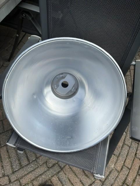 industriele lampenkap aluminium, Ophalen, Gebruikt, Overige kleuren, 25 tot 50 cm