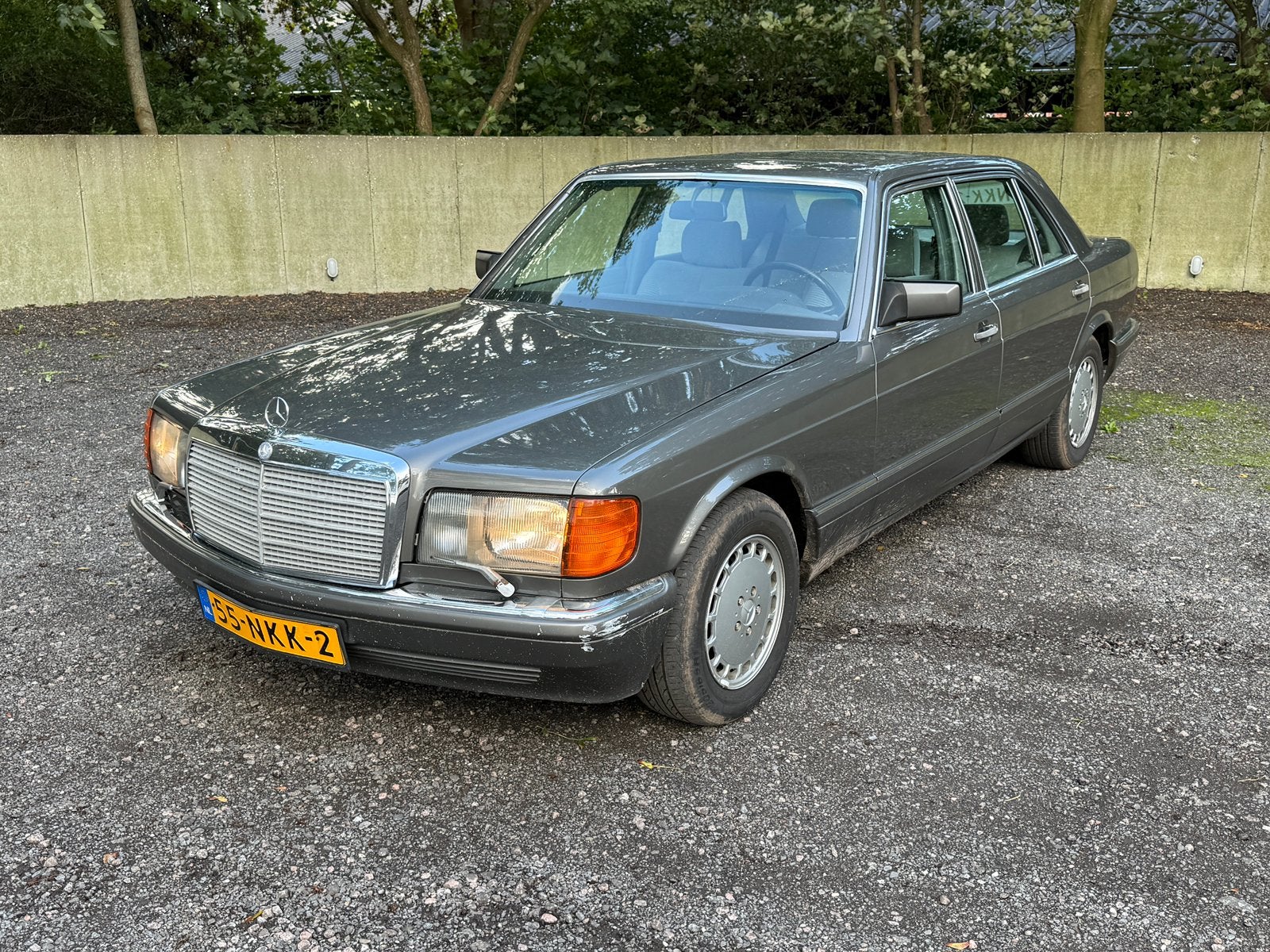 Mercedes-Benz S-Klasse 3.0 300 SEL AUT 1986 Grijs, Auto's, Automaat, Grijs, Particulier, Sedan