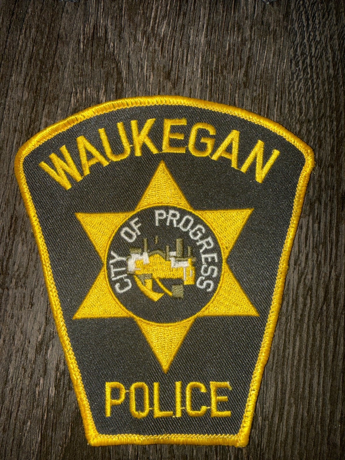 Waukegan Police Patch - Verzamelobject, Verzamelen, Ophalen of Verzenden, Zo goed als nieuw
