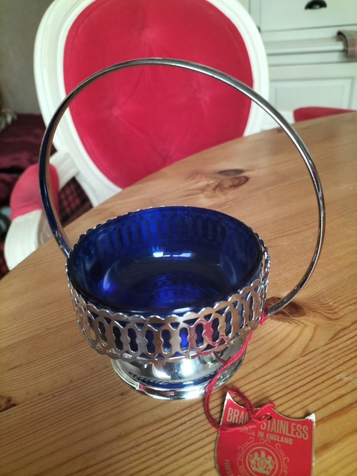 bonbonschaal England stainless, Ophalen of Verzenden
