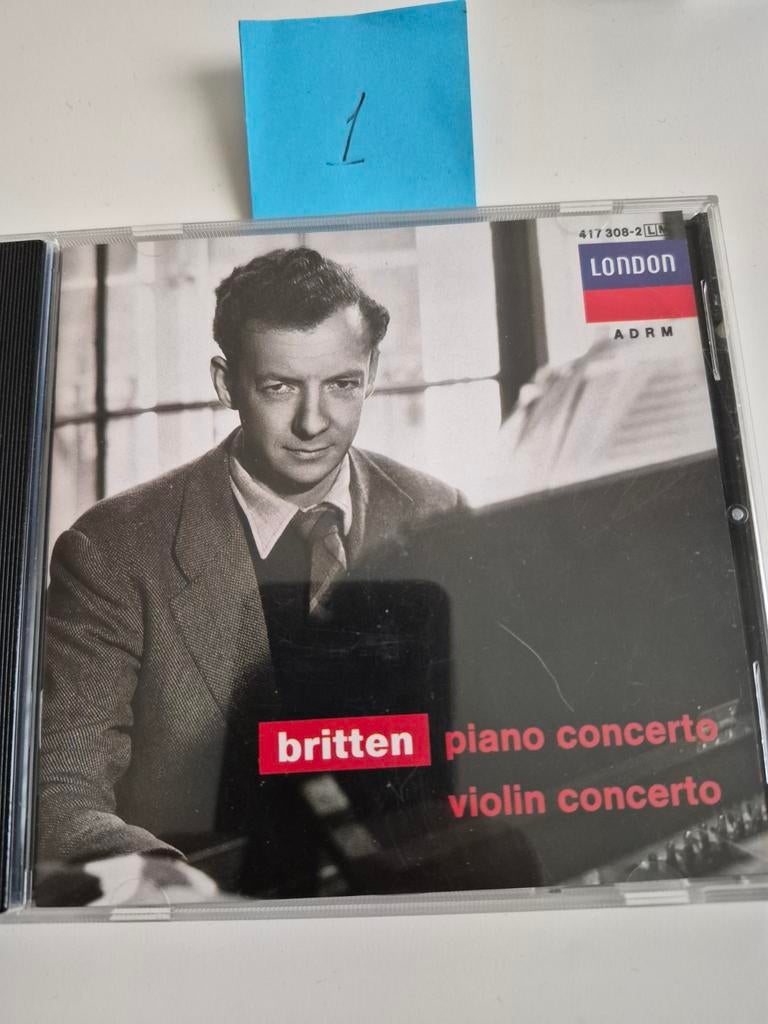 Britten: Piano & Viool Concertos - CD, Ophalen of Verzenden